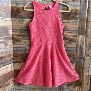 Skater dress Coral Size SMALL